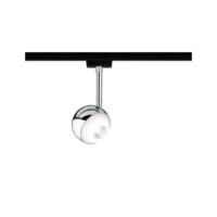 PAULMANN LED-Schienenstrahler 6,3W 1LED Capsule 968.05 schwarz 4000K weiß 440lm schwarz matt