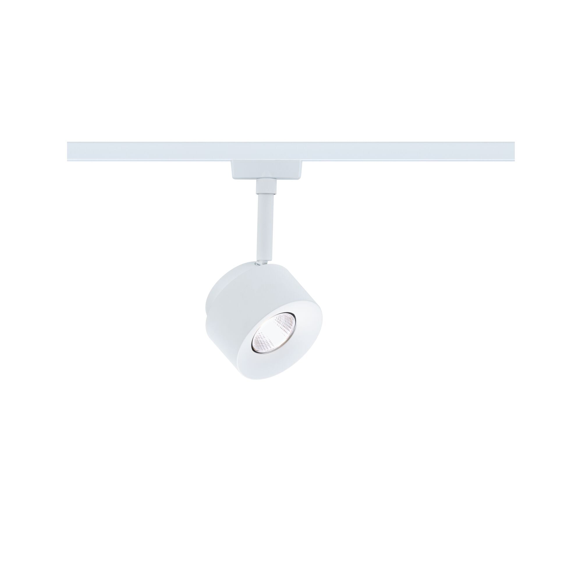 Paulmann PAULMANN LED-Schienenstrahler 7,4W 1LED Pane 948.94 weiß 4000K weiß 680lm weiß matt Aluminium