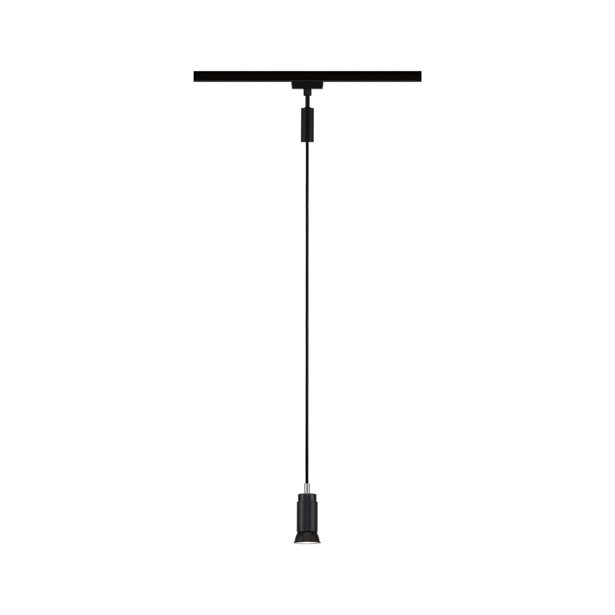Paulmann PAULMANN LED-Pendelleuchte 1LED schwarz GU10 Runa 956.24 sym IP20