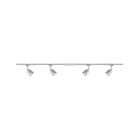PAULMANN LED-Schienenstrahler 4x10W chr URail Set Cover 968.97 4LEDs GU10 chr