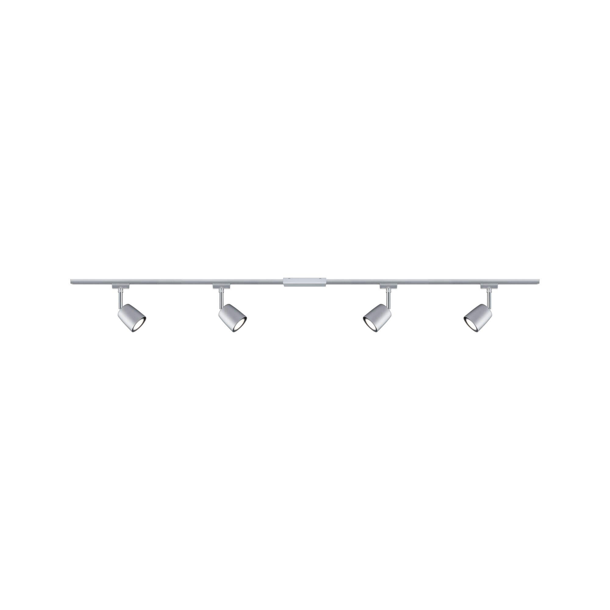 Paulmann PAULMANN LED-Schienenstrahler 4x10W chr URail Set Cover 968.97 4LEDs GU10 chr