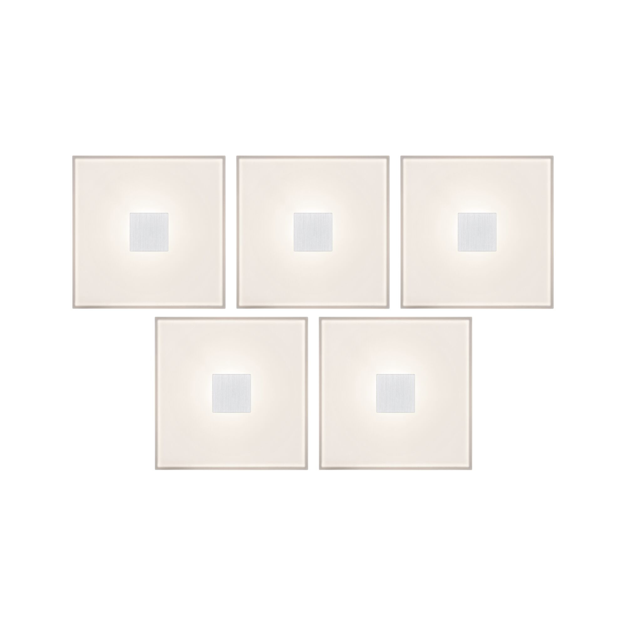 Paulmann PAULMANN LED-Decken-/Wandleuchte 4,8W weiß LumiTiles 784.02 2700K 20lm