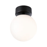 PAULMANN LED-Deckenanbauleuchte 11W schwarz Gove 710.72 3000K 900lm