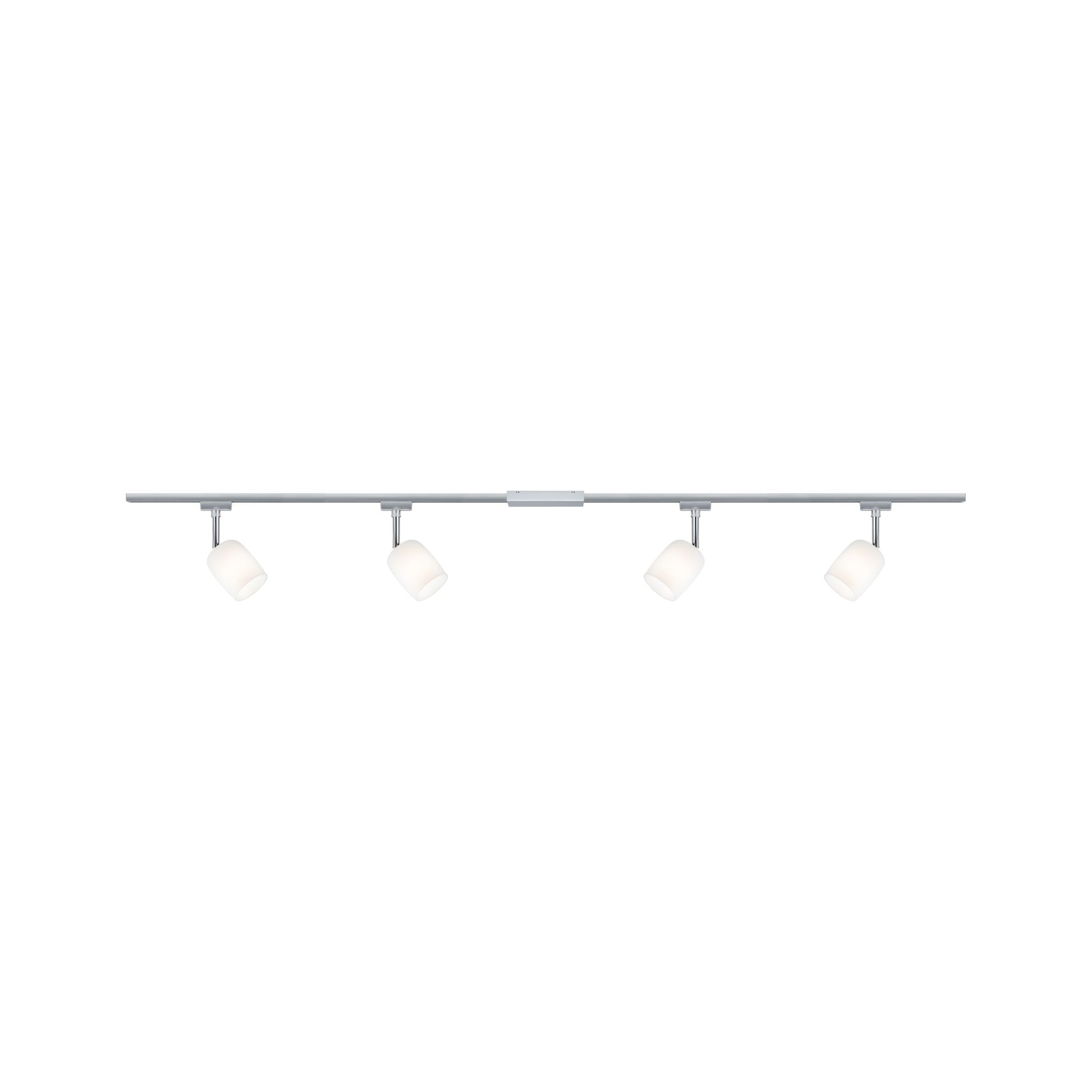 Paulmann PAULMANN Schienenstrahler 4x10W HV chr URail Blossom 968.98 G9 chr Aluminium IP20