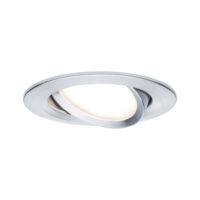 PAULMANN LED-Einbaustrahler 6,8W 1LED weiß CoinSlim 938.99 alu 2700K 425lm alu Aluminium