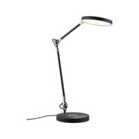 PAULMANN LED-Schreibtisch 11W 6500K Konverter Numis 789.10 1000lm schwarz mit Schalt mit LM