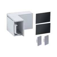 PAULMANN Abdeckung grau Kunststoff 40x40x25,5mm LumiTiles 784.09