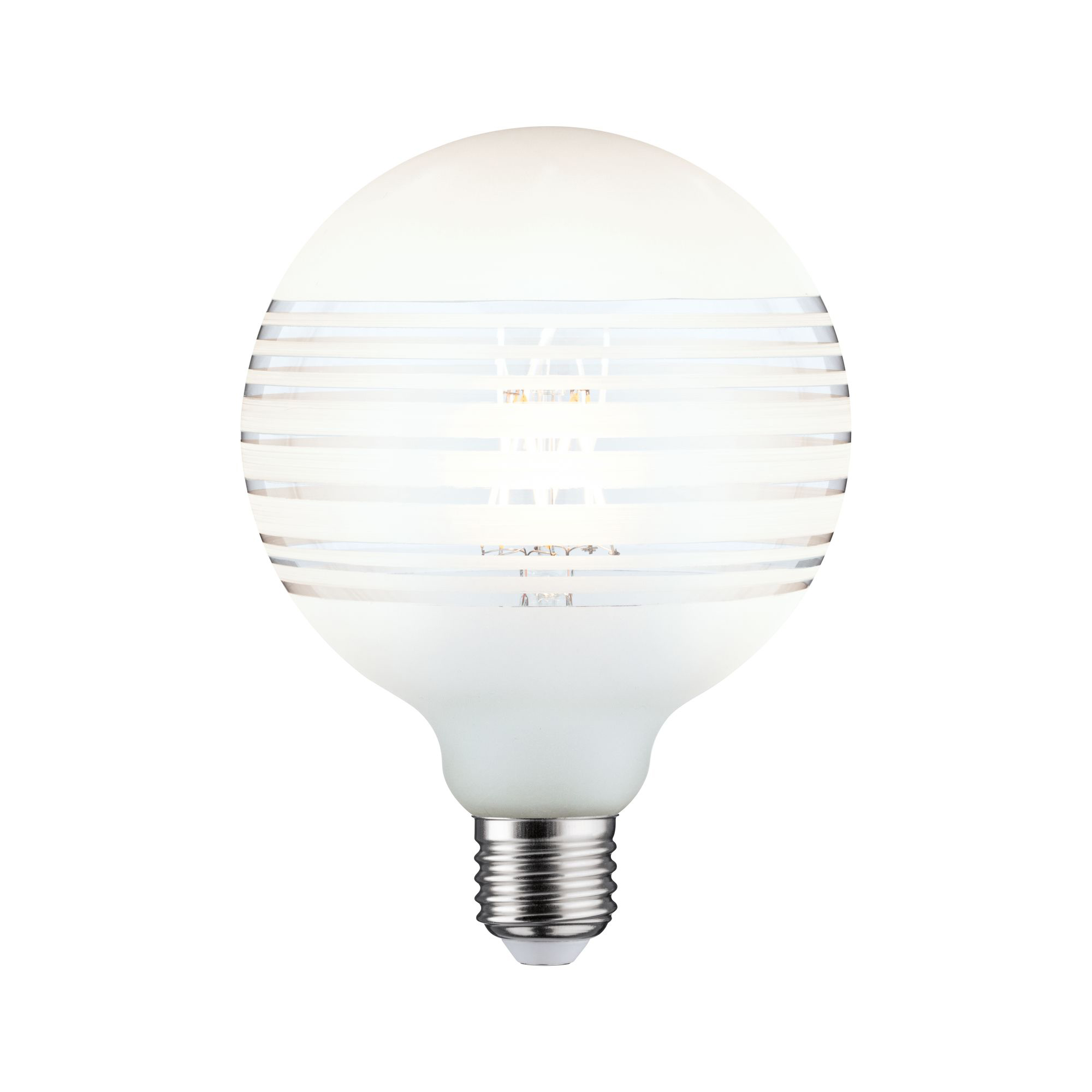 Paulmann PAULMANN LED-Kugellampe FM E27 G125 5W F 287.44 2700K weiß 432lm kl dimmbar AC 230V