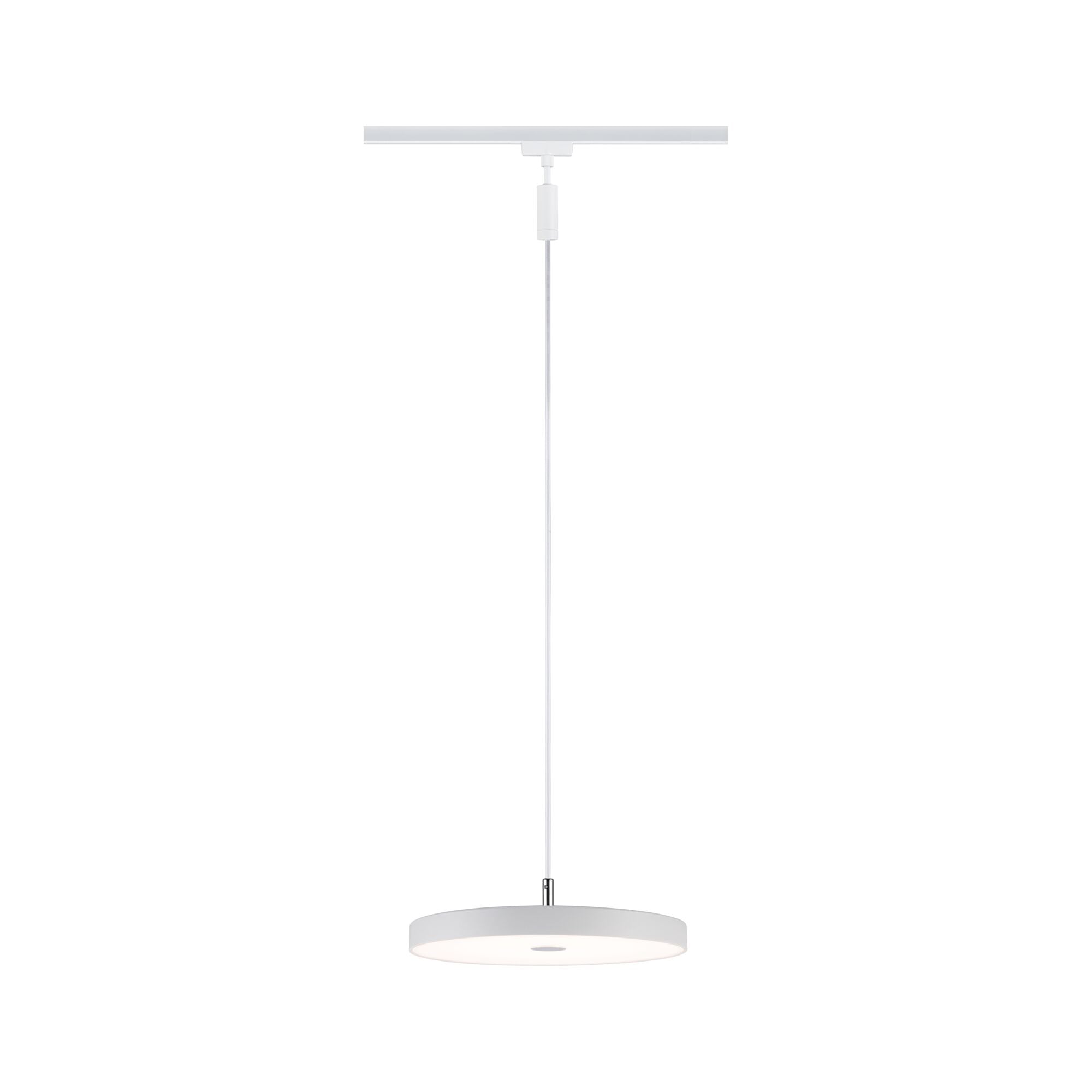 Paulmann PAULMANN LED-Pendelleuchte 1LED 3000K weiß Hildor 967.91 850lm Konverter sym IP20