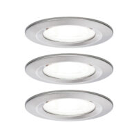 PAULMANN LED-Einbaustrahler 3x6,5W 3LEDs Nova 929.83 Edelstahl 4000K weiß 450lm GU10