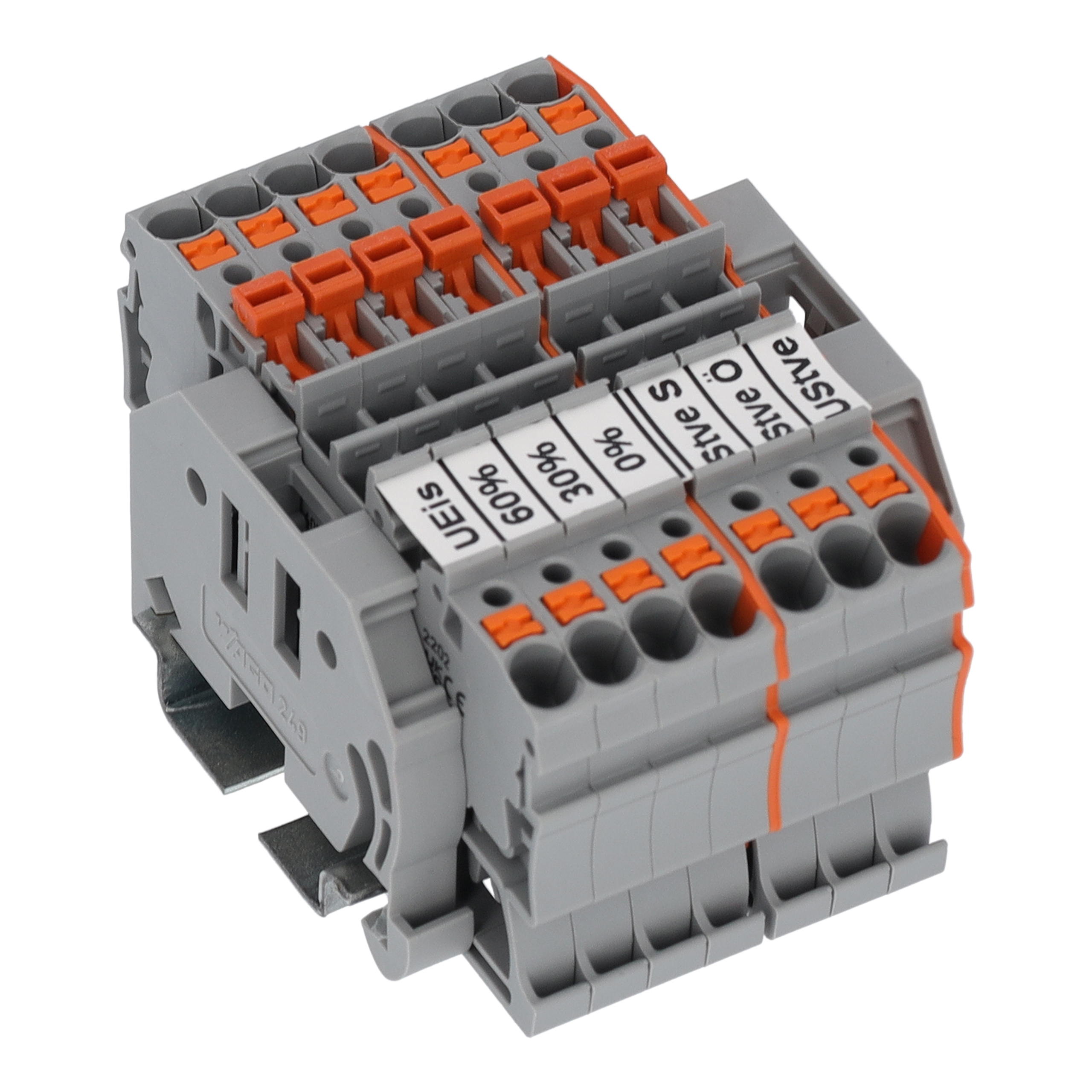 WAGO Trennreihenklemme grau 0,25-4qmm 16A 821-511 1Etage