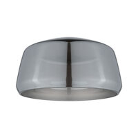 PAULMANN Schirm grau sym direkt Glas Neila 956.05 Ø230x124mm