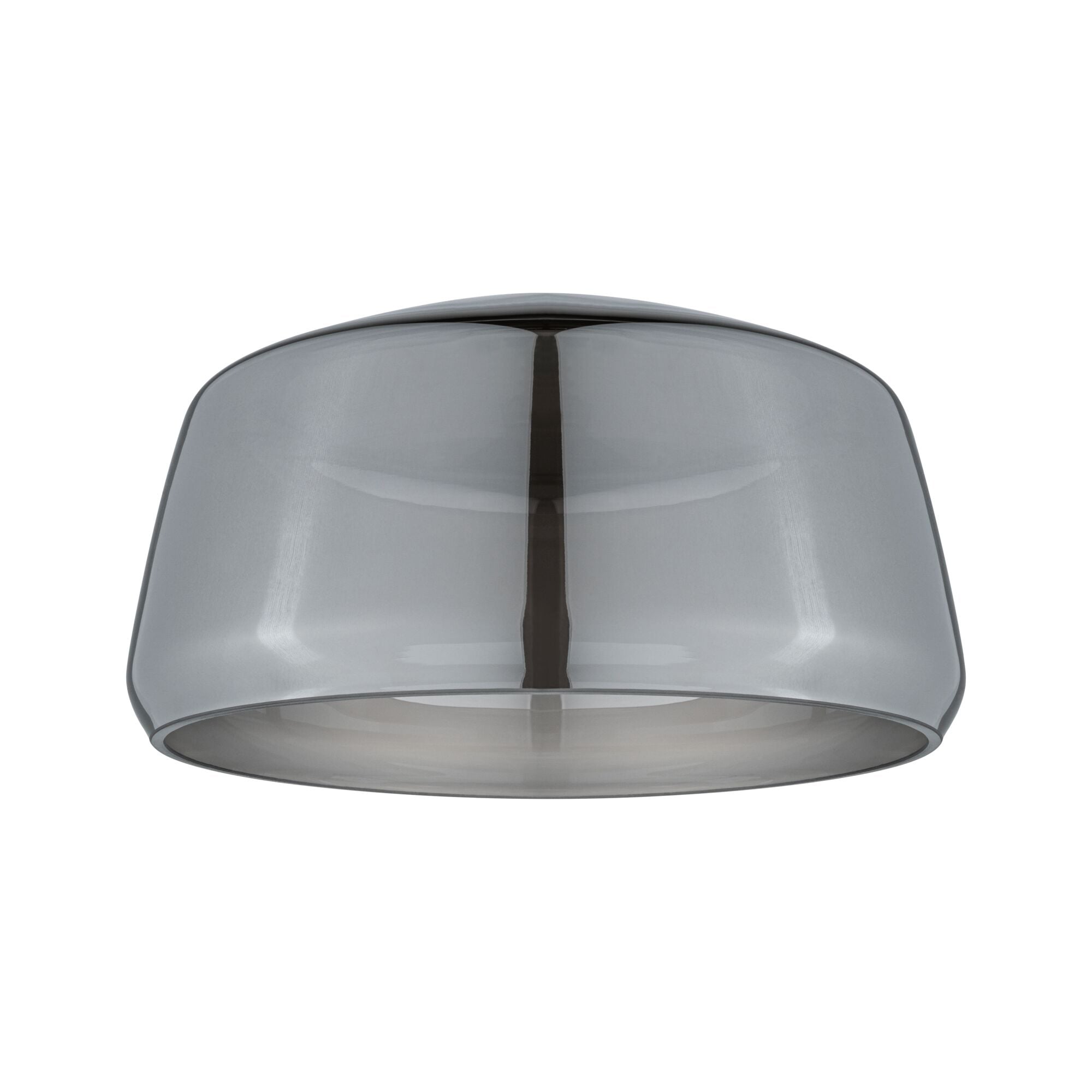Paulmann PAULMANN Schirm grau sym direkt Glas Neila 956.05 Ø230x124mm
