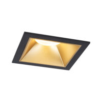 PAULMANN LED-Einbaustrahler 18W 3LEDs schwarz 931.29 2700K weiß 470lm schwarz matt RF:matt Aluminium