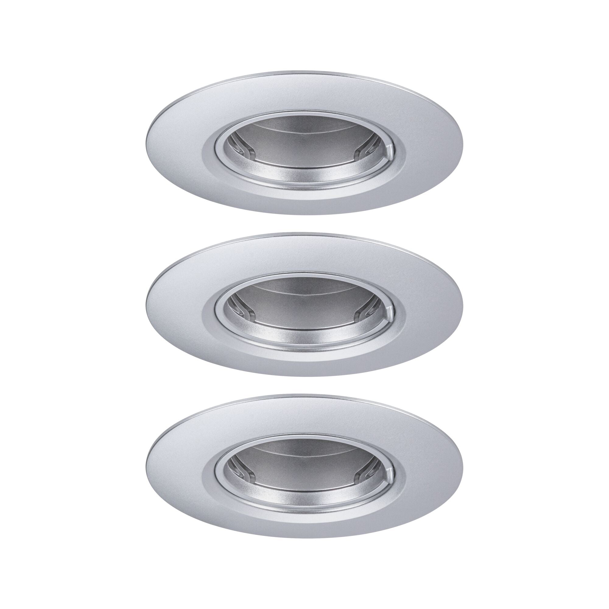 Paulmann PAULMANN LED-Einbaustrahler 3x10W 3LEDs 921.13 chr GU10 chr matt Kunststoff IP23
