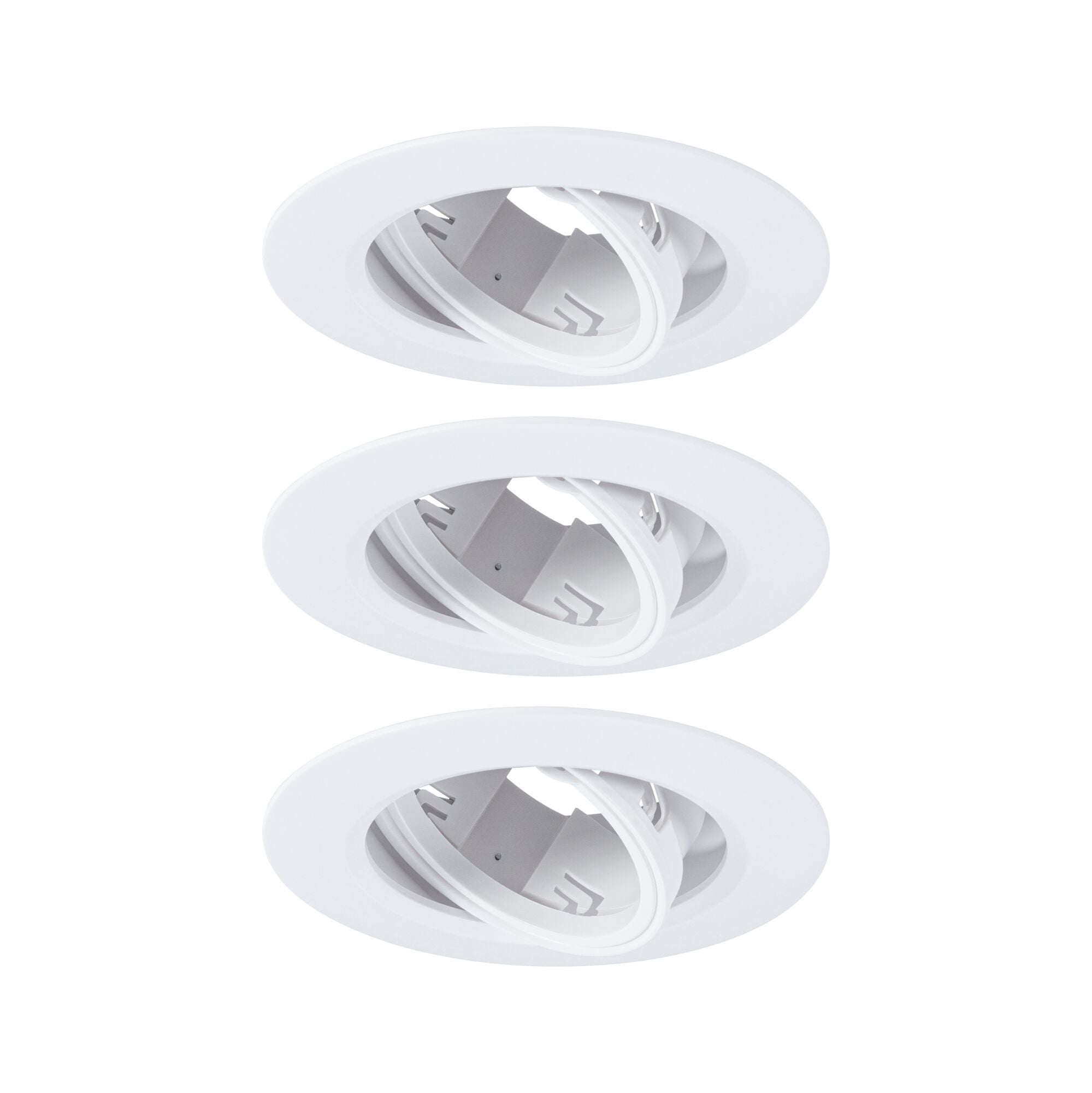 Paulmann PAULMANN LED-Einbaustrahler 3x10W 3LEDs 921.09 weiß GU10 weiß matt Kunststoff IP23