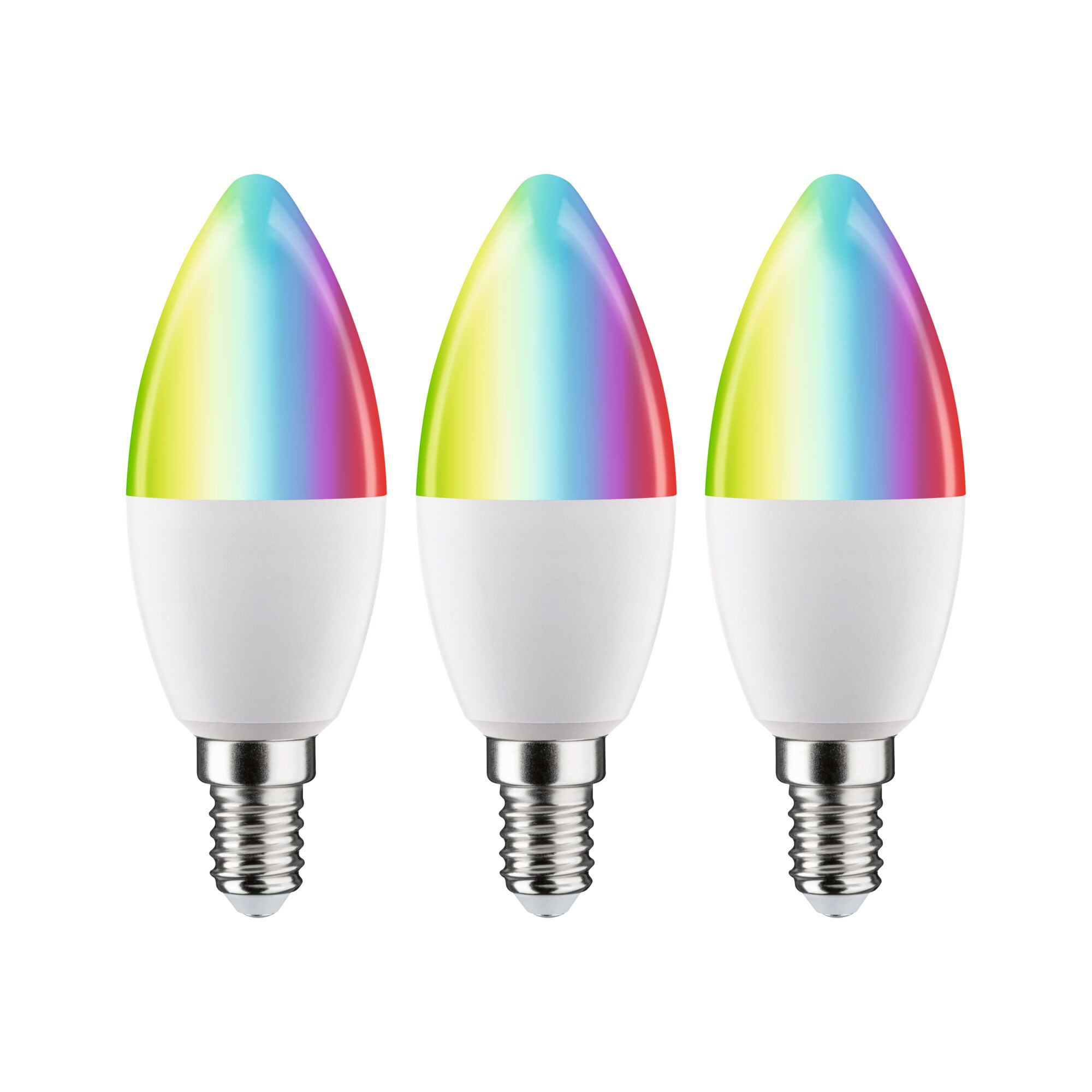 Paulmann PAULMANN LED-Kerzenlampe E14 5W rgbw F 291.52 2200-6500K 470lm mattiert dimmbar AC
