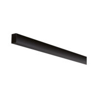 PAULMANN Anbauprofil schwarz sym direkt Aluminium 705.24 1000x23x15mm