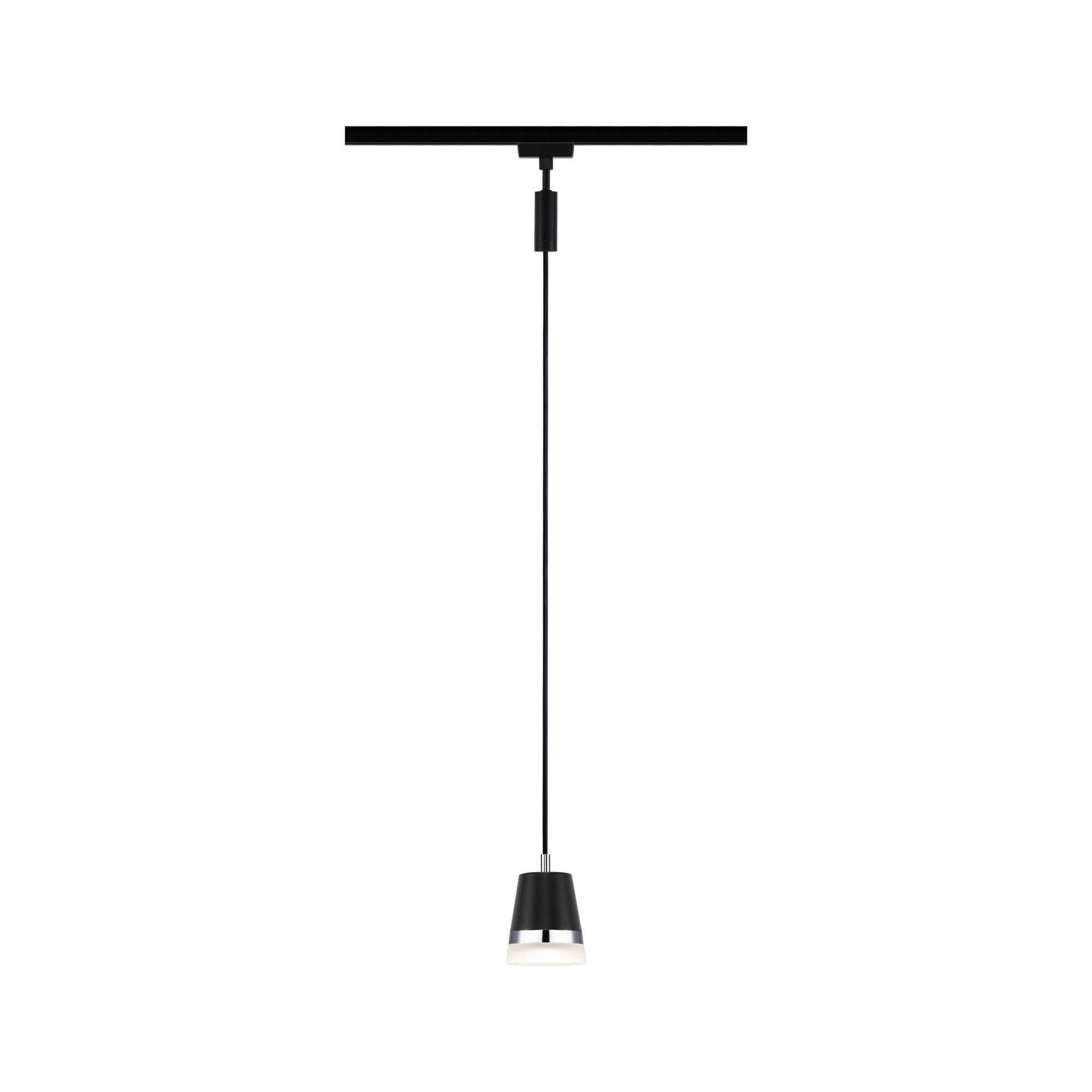 Paulmann PAULMANN LED-Pendelleuchte 1LED schwarz GU10 Cone 956.30 sym IP20