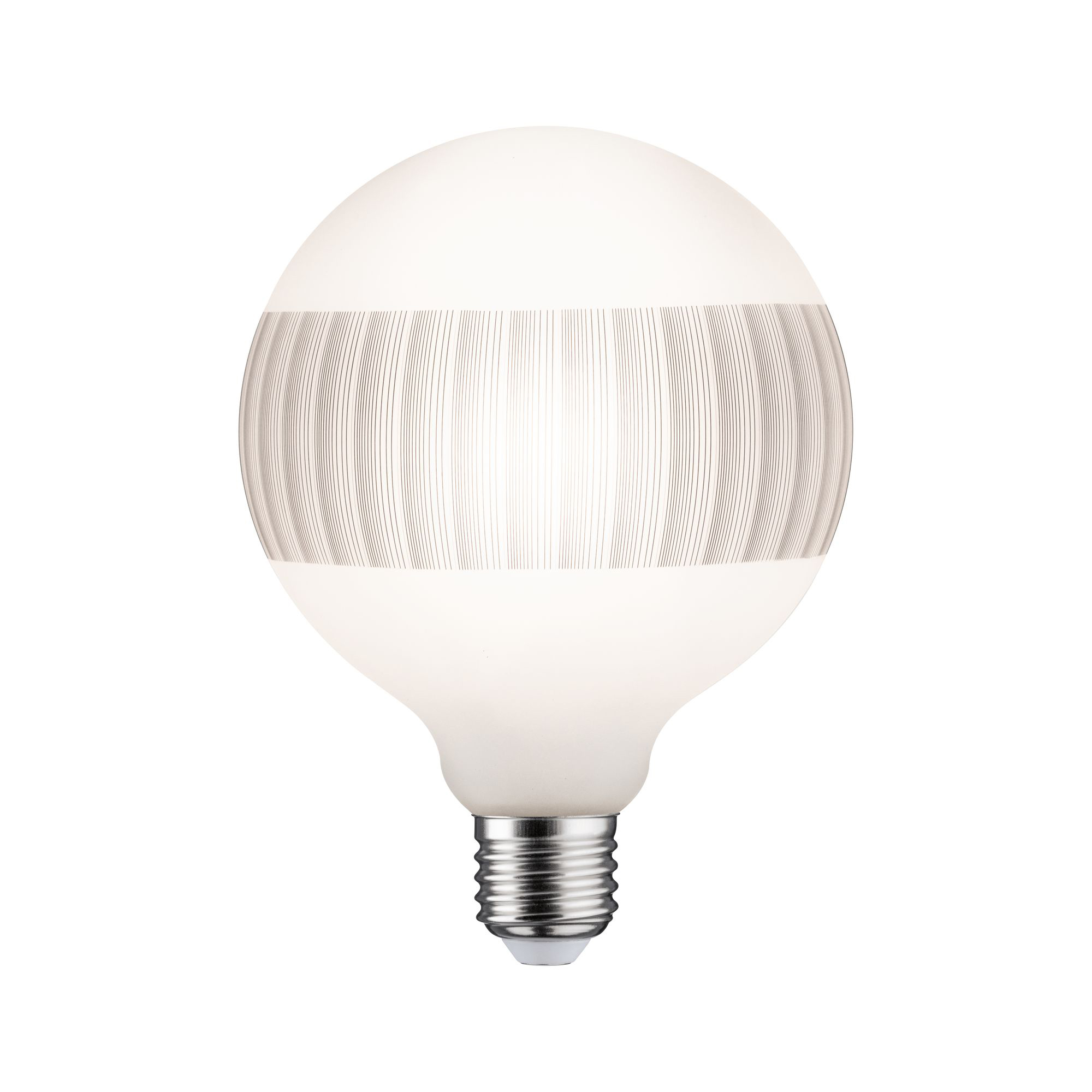 Paulmann PAULMANN LED-Kugellampe E27 G125 4,5W weiß 287.43 2600K 340lm G mattiert dimmbar AC