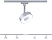 PAULMANN LED-Schienenstrahler 4x5W 4LEDs Circle 968.95 chr 2700K weiß 440lm chr matt