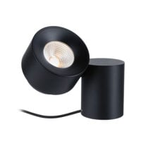 PAULMANN LED-Wohnraumleuchte 6W 2700K schwarz Puric Pane 797.81 300lm Konverter mit Schalt