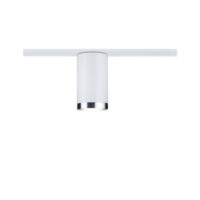 PAULMANN LED-Schienenstrahler 10W 1LED Tube 948.83 weiß GU10 weiß matt RF:matt Aluminium