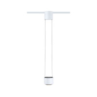 PAULMANN LED-Pendelleuchte 1LED 3000K weiß Aldan 949.03 750lm Konverter sym IP20