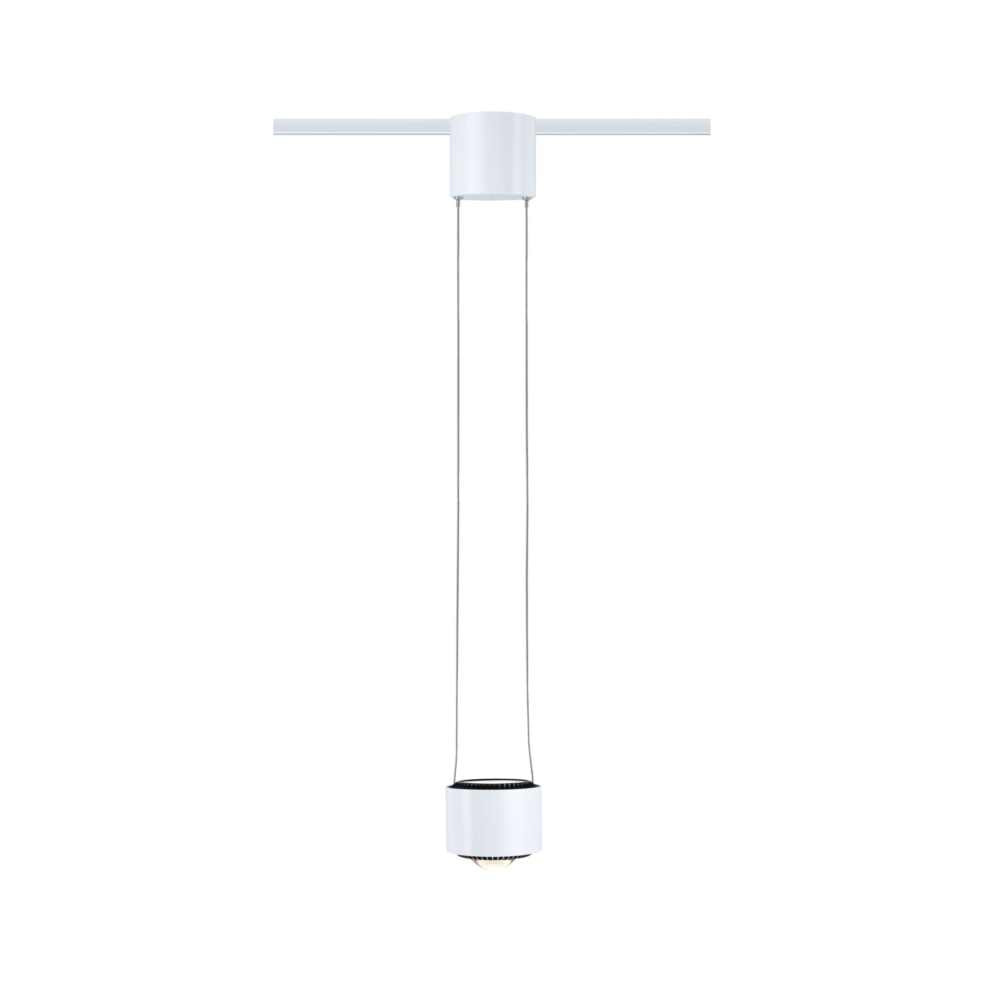 Paulmann PAULMANN LED-Pendelleuchte 1LED 3000K weiß Aldan 949.03 750lm Konverter sym IP20