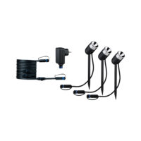 PAULMANN LED-Wegeleuchte 6,6W IP65 3000K Plug&Shine 942.42 240lm anthrazit Kunststoff Kst_tr