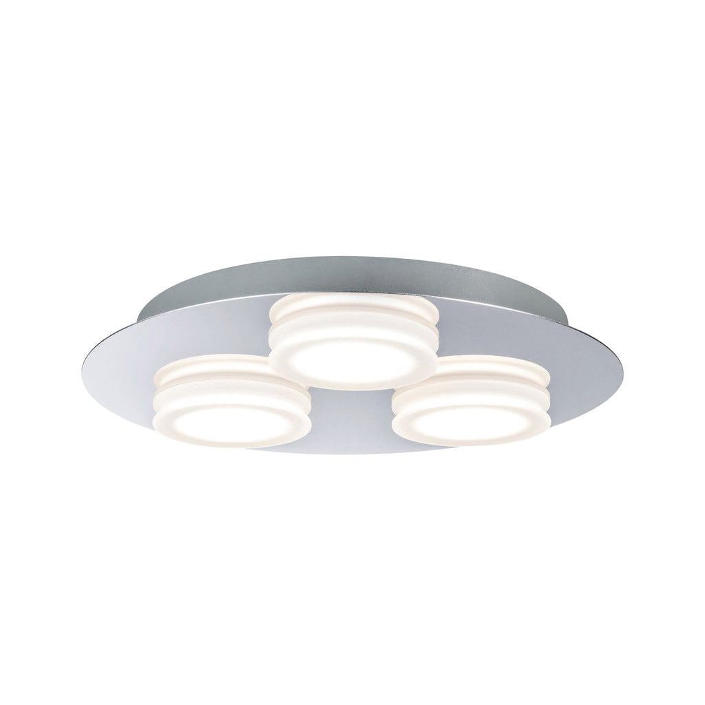 Paulmann PAULMANN LED-Deckenanbauleuchte 14W chr Doradus 708.74 3000K 750lm