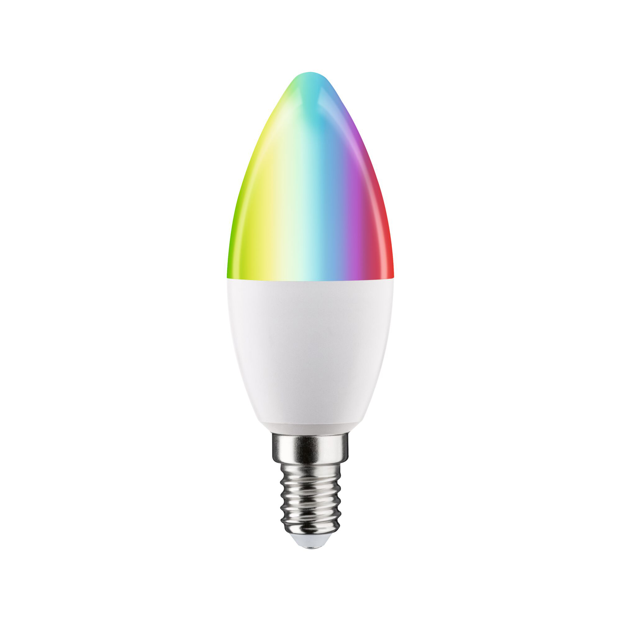 Paulmann PAULMANN LED-Kerzenlampe E14 5W rgbw F 291.46 2200-6500K 470lm mattiert dimmbar AC