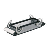 WEIDMÜLLER Anbaugehäuse Querbügel alu HDC 24B ABU IP66 163x29,3x55mm oben
