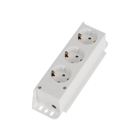ABB STRIEBEL&amp;JOHN Steckdose 3-fach weiß IP20 ZE227