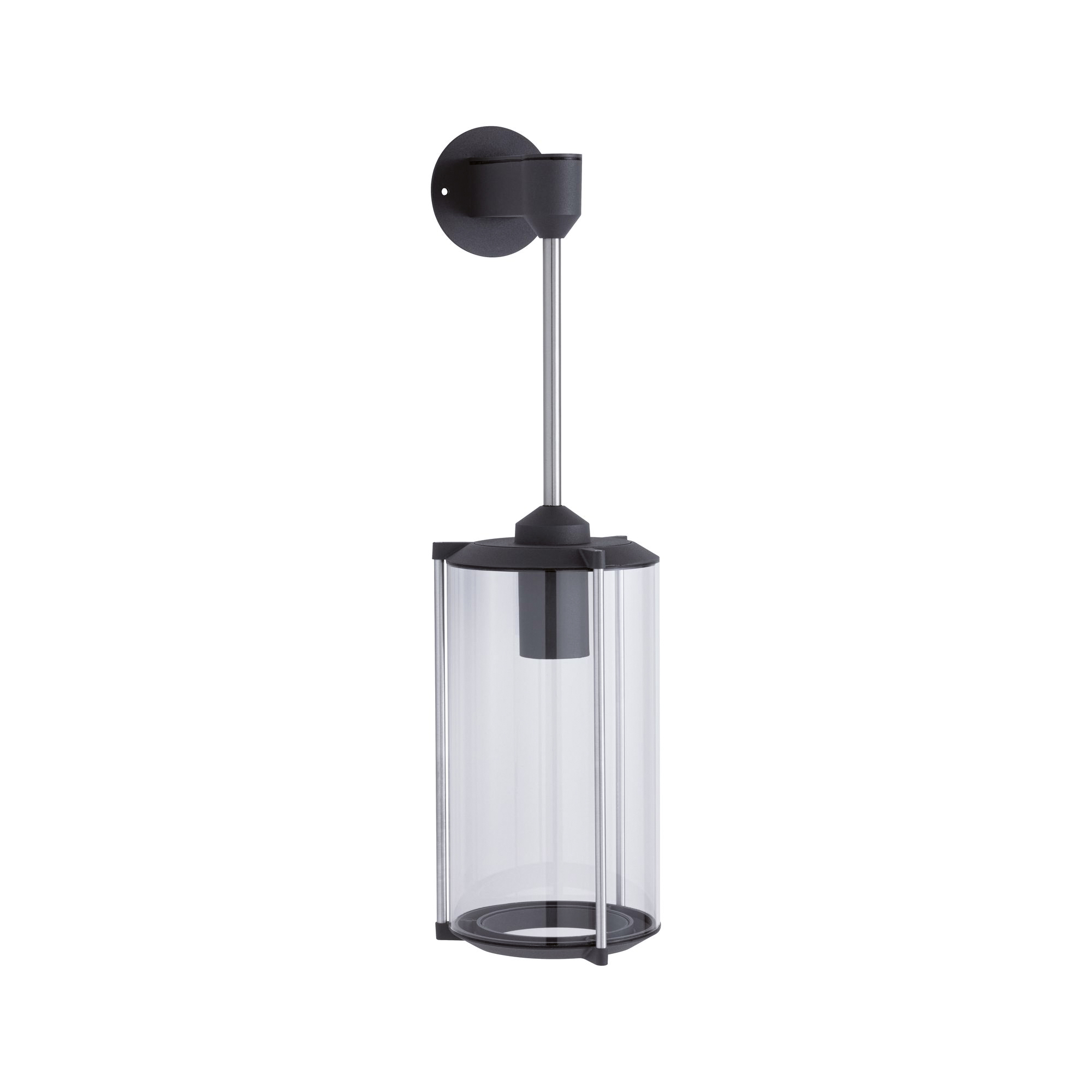 Paulmann PAULMANN Wandanbauleuchte 60W HV grau House 942.81