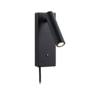 PAULMANN LED-Wandanbauleuchte 14W 3000K Hulda 711.09 130lm schwarz