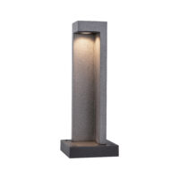 PAULMANN LED-Pollerleuchte 9W IP65 3000K Concrea 945.01 200lm grau Stein Kst_opal