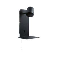 PAULMANN LED-Wandanbauleuchte 5W schwarz Malena 710.99