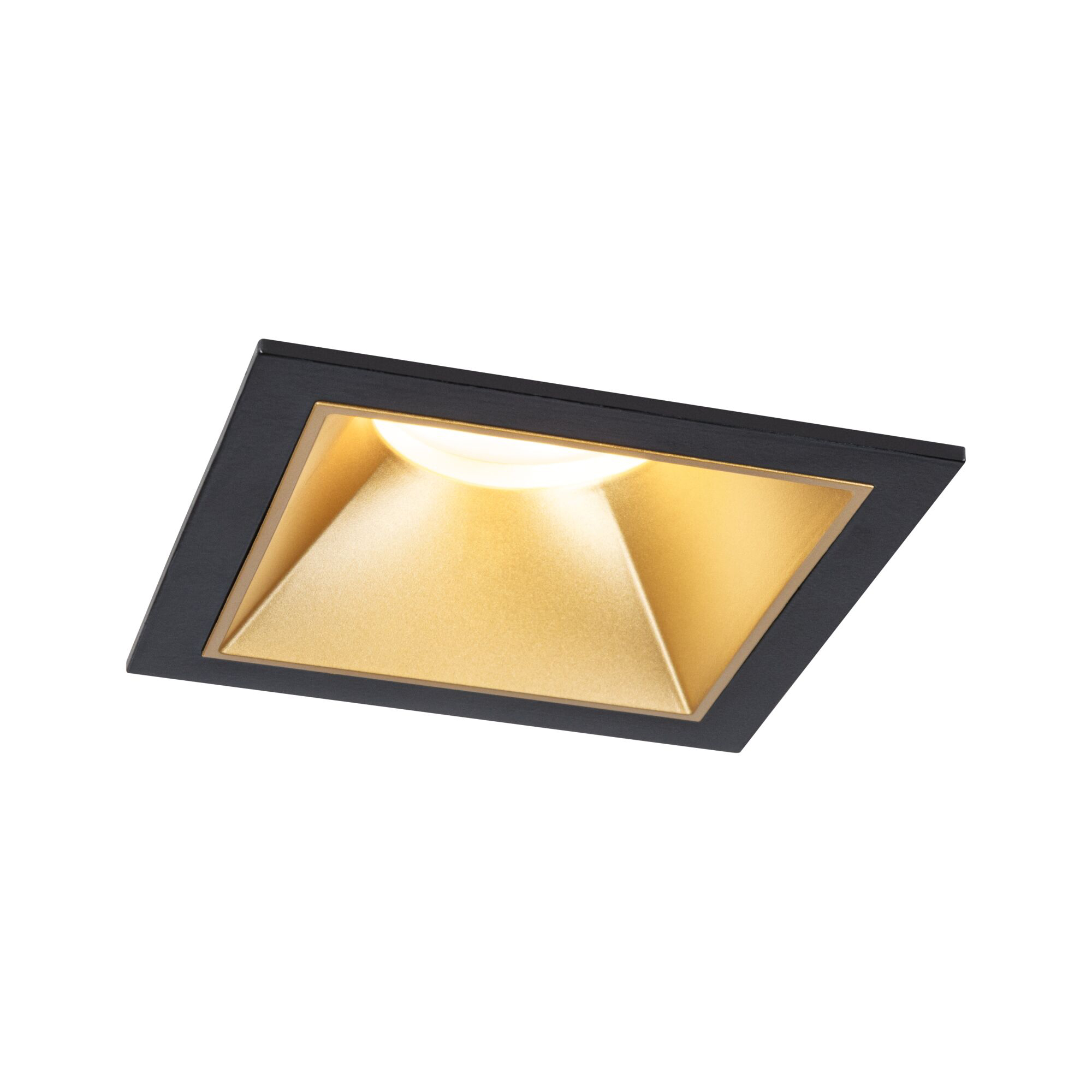 Paulmann PAULMANN LED-Einbaustrahler 6W 1LED schwarz 931.31 2700K weiß 470lm schwarz matt RF:matt Aluminium