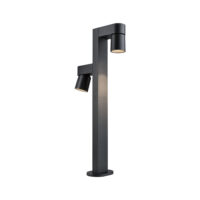 PAULMANN LED-Pollerleuchte 18W IP44 anthrazit Kimu 948.24 3000K 500lm Aluminium Gl_tr