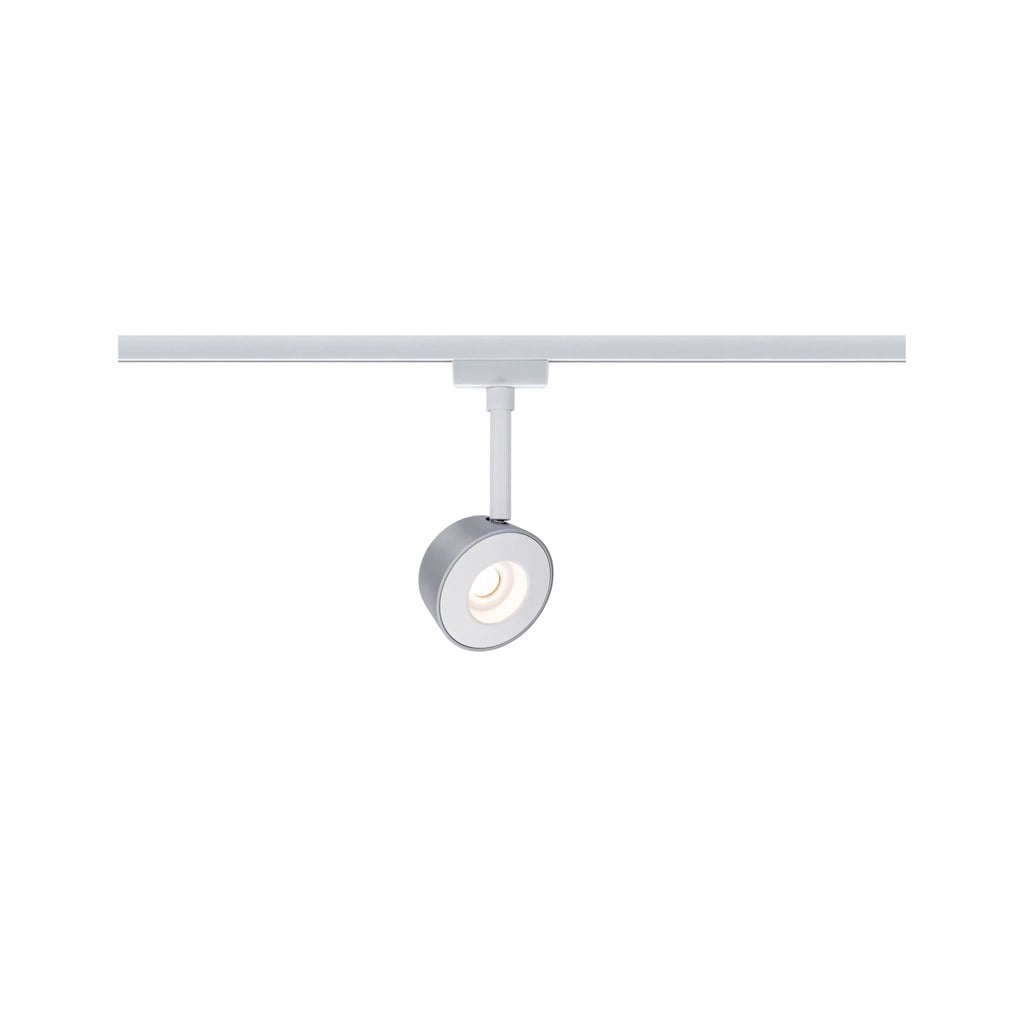Paulmann PAULMANN LED-Schienenstrahler 4W 1LED weiß Pellet 954.74 2700K weiß 240lm weiß matt ST