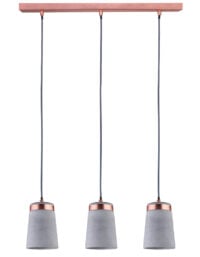 PAULMANN Pendelleuchte HV grau E27 sym Stig 796.26 IP20