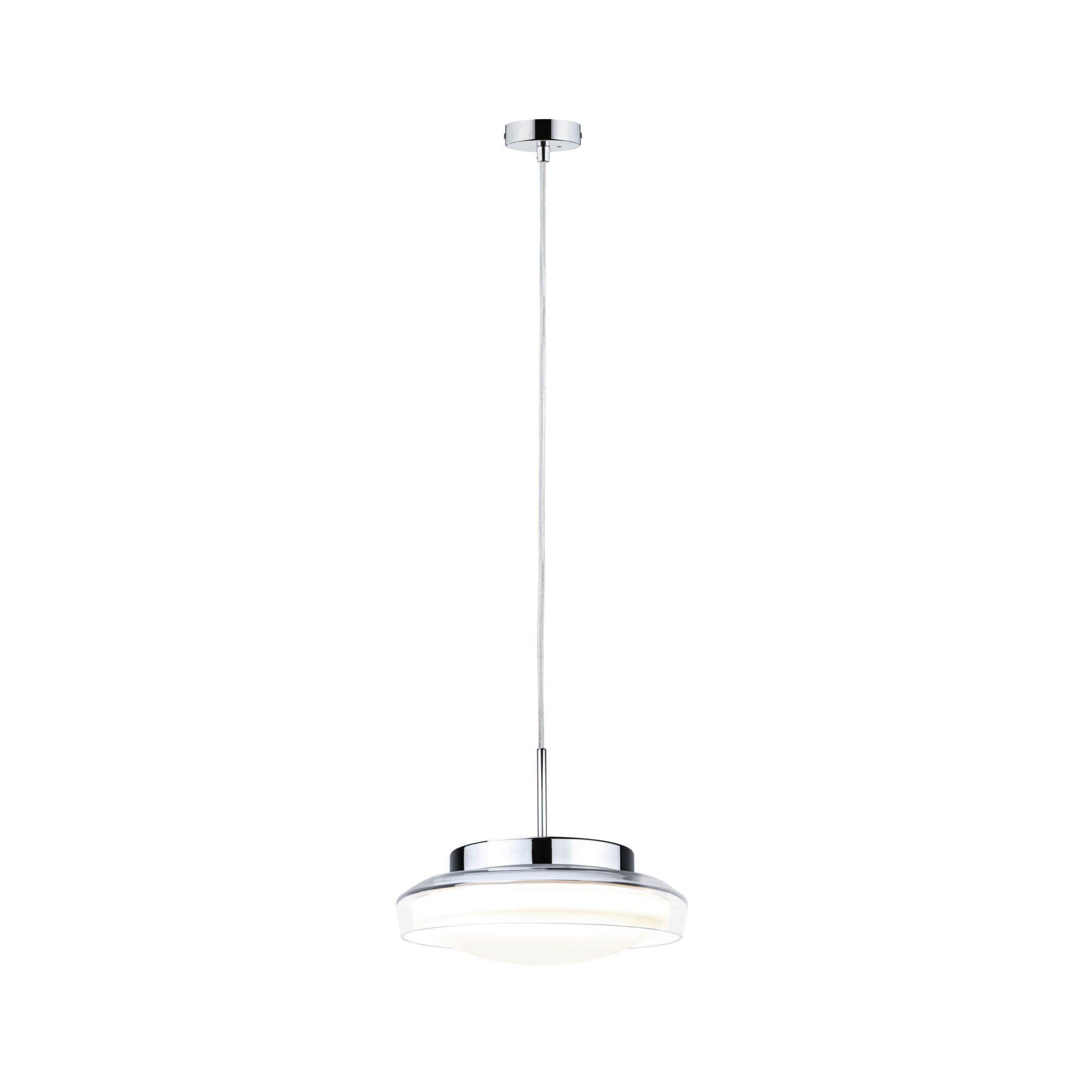 Paulmann PAULMANN LED-Pendelleuchte 1LED 3000K Luena 710.80 600lm Konverter chr sym IP44