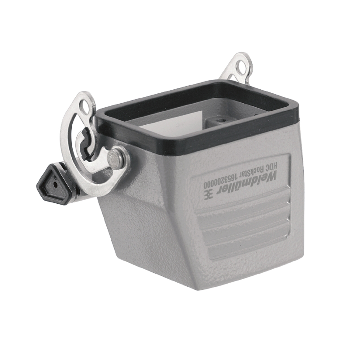 Weidmüller WEIDMÜLLER Kupplungsgehäuse Längsbügel HDC 06B KLU 1M25G alu IP66 74x55x66mm