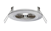 PAULMANN Einbaurahmen grau Aluminium Ø78mm Nova 936.37