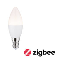 PAULMANN LED-Kerzenlampe E14 B38 5,5W weiß 501.25 2700K 400lm G mattiert dimmbar AC