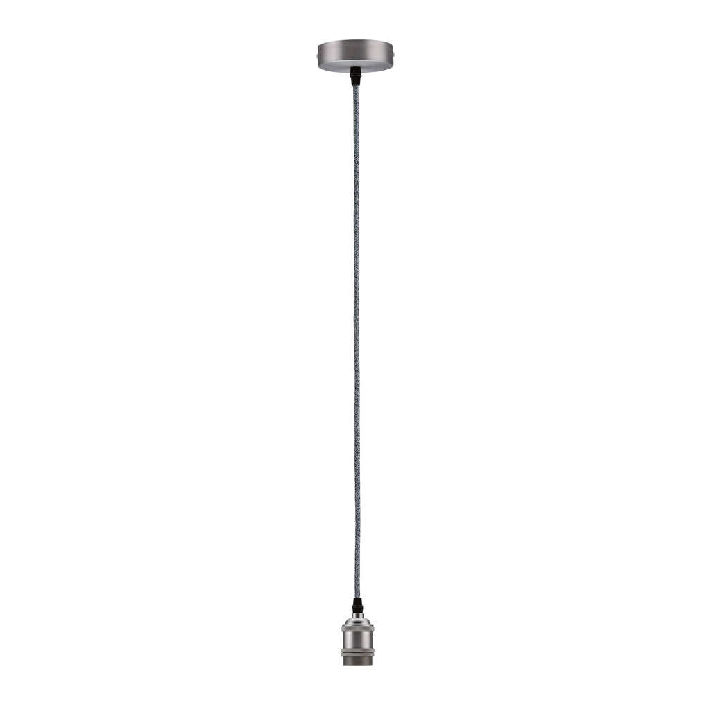 Paulmann PAULMANN Leuchtenpendel grau E27 Aluminium 503.22 Schraubbef