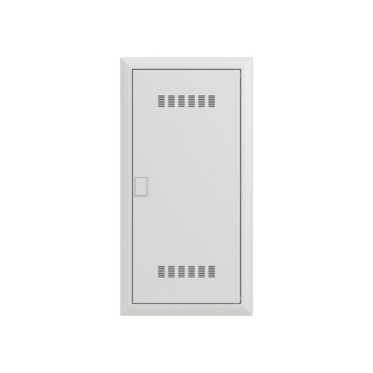 ABB STRIEBEL&amp;JOHN Multimediaverteiler Unterputz Kunststoff UK648MV 4x12TE IP30 384x747x97mm ET95mm
