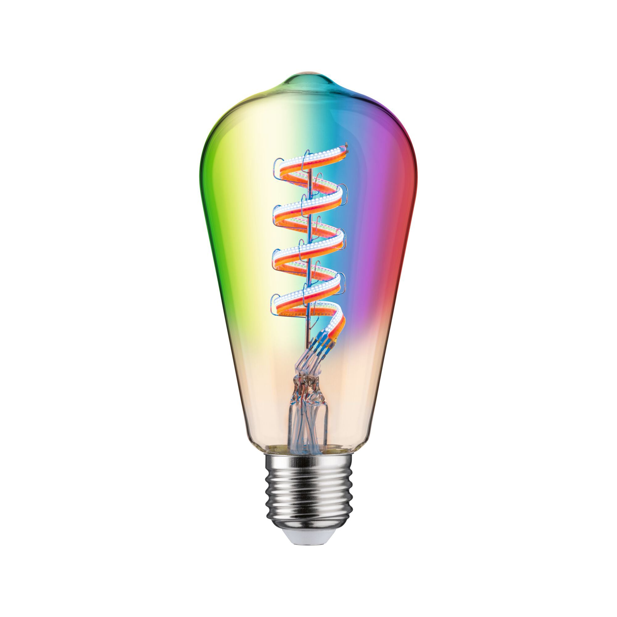 Paulmann PAULMANN LED-Lampe FM E27 ST64 6,3W rgbw 291.58 2200-6500K 470lm G kl dimmbar 360°