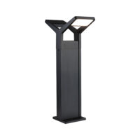 PAULMANN LED-Pollerleuchte 12,5W IP44 Juntea 948.61 3000K 800lm anthrazit Aluminium